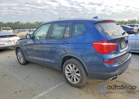 2017 BMW X3 xDrive28I z USA, uszkodzony, nr VIN 5UXWX9C58H0T09999